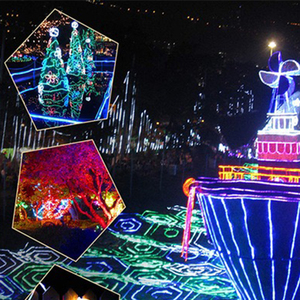 L'énergie solaire LED Rope Tube String Fairy Lights Outside Garden Xmas Decor Lights - Product Image 4