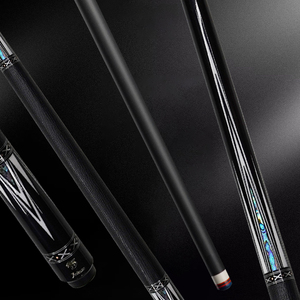 Jetcue JC-QF1 Queue de billard professionnelle en fibre de carbone, structure 1/2, pour billard américain (8 et 9 boules), avec pointe de 11,5/12,5 mm, JC-QF - Product Image 4