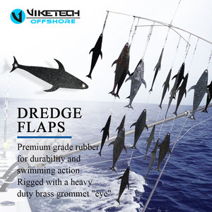 Kit de dragage à ailettes 36 pouces en acier inoxydable, ensemble de dragage à ailettes, leurres de dragage, matériel de pêche au thon, au requin et au marlin, appât <span class=keywords><strong>pour</strong></span> la pêche au gros gibier - Product Image 4