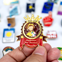 Épingles en métal personnalisées pour usage promotionnel émaillage plaqué par sérigraphie pour événements d'entreprise anniversaires collectes de fonds