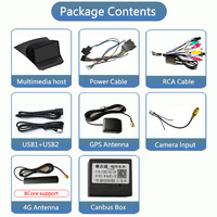 Système multimédia automobile Android pour Ford Fiesta 2009 - 2017 Lecteur multimédia Stéréo automobile Prise en charge de Car-play BT DVR