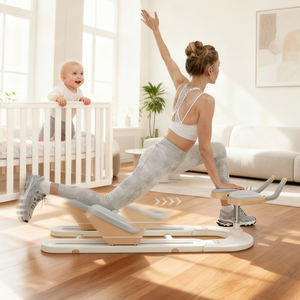 Nuovo <span class=keywords><strong>Trainer</strong></span> Addominale <span class=keywords><strong>ABS</strong></span> Bianco per Uso Domestico, Allenamento Addominale, Camminata a Coccodrillo, Capacità 100kg - Product Image 4