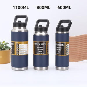 Botol Termos Air Stainless Steel Custom 18 36 26oz dengan Tutup Chug, Tumbler Gaya Outdoor, Cangkir Logo Custom Termal - Product Image 6