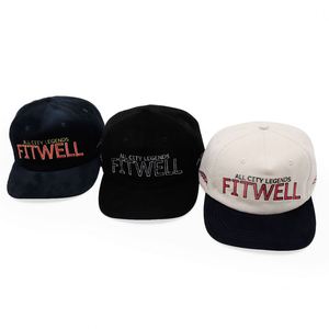Gorra Snapback de Corduroy Personalizada con Visera Plana, Logotipo Bordado 3D OEM, Estilo Vintage, Sin Estructura, Gorra de Béisbol Streetwear al por Mayor - Product Image 4