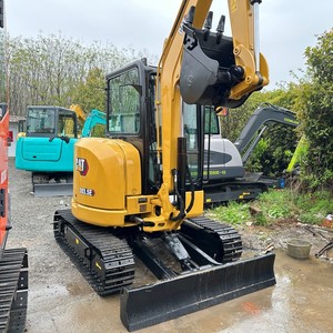 Excavatrice sur chenilles Cat 303.5ECR d'occasion en bon état, facile à utiliser, avec conduites hydrauliques et accessoires personnalisés gratuits - Product Image 3
