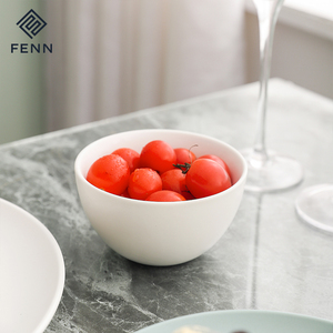 FENN Casa Nordic Moda Louça Céu Azul/Branco Cores Fruta Arroz Tigela Pratos Set Tigela Cerâmica Tigela para Casa e Cozinha - Product Image 3