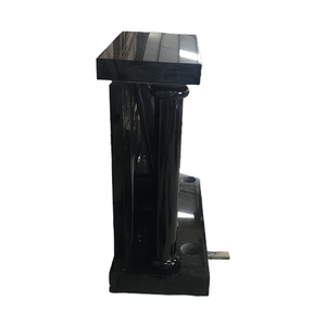 Nuevos productos explosivos Granito negro natural Personalizado Estilo de Nueva Zelanda Columna de <span class=keywords><strong>templo</strong></span> Tombstone - Product Image 2