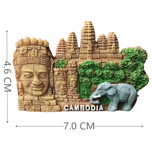 Imán de Refrigerador Personalizado de Resina con Diseño de <span class=keywords><strong>Dios</strong></span> Bendiga a Jesús en Brasil, Recuerdo Ecológico con Forma Personalizada - Product Image 3