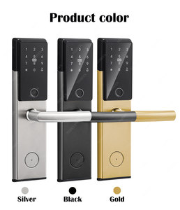 Hotel Software Management System Digital Smart Lock Waterproof Fingerprint Password Door <b>Key</b> Card Electronic Locks A100 Ttlock <b>T</b> - Product Image 2