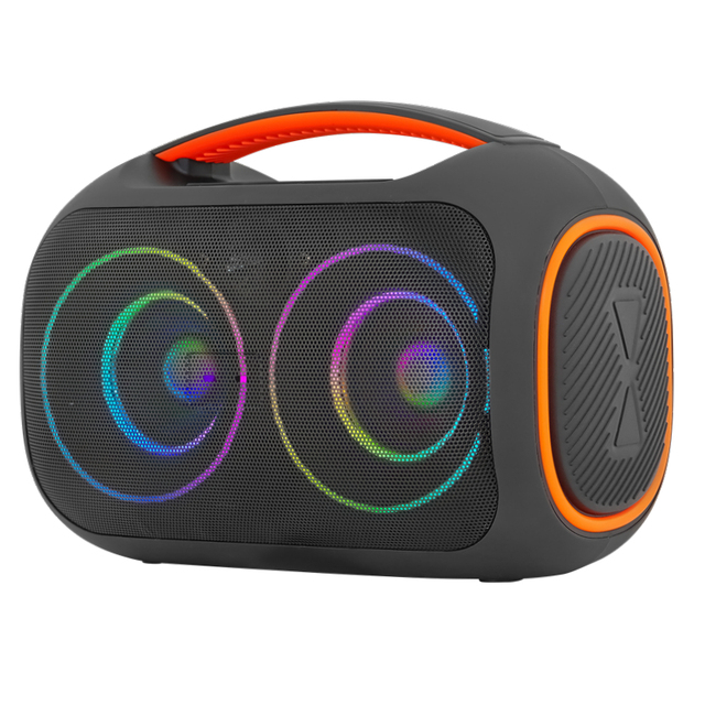 New Trending Dual 4'' Woofer 2-Way Outdoor Mobile Portable Party Box Speakers Waterproof Portable Wireless bluetooth Speaker