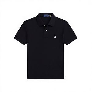Camisa <span class=keywords><strong>de</strong></span> Negocios para Hombre Ralph, Lisa, <span class=keywords><strong>de</strong></span> Manga Corta, Transpirable, Duradera, <span class=keywords><strong>de</strong></span> Verano, con Solapa y Logotipo <span class=keywords><strong>de</strong></span> Caballo Pequeño <span class=keywords><strong>Bordado</strong></span>, 100% - Product Image 1