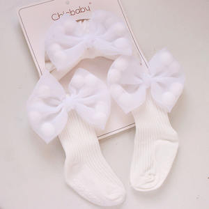 Cappelli da bambino primavera e autunno cappelli da principessa per bambina carina cappelli da <span class=keywords><strong>casa</strong></span> per neonato Set di calza - Product Image 6