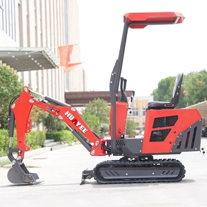 Huayee Factory Mini <b>Excavator</b> Cheap Excavating <b>Machinery</b> Chinese 0.8 Ton Small Digger Crawler Escavatora Durable - Product Image 4