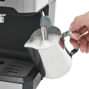 Machine à expresso professionnelle à grand écran, 2 tasses, 20 bars, fonction de chauffe rapide pour café expresso - Product Image 4
