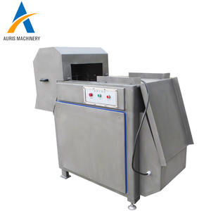 304 из нержавеющей стали большой емкости машина для нарезания замороженного мяса Куб Блок для резки замороженного мяса говядины «Холодное сердце» свининая резкая нарезки съеме звука машина - Product Image 1