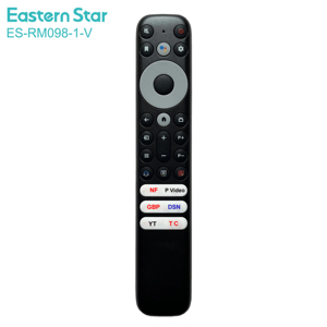 Control Remoto ES-RM098-1-V a Precio de Fábrica para el Nuevo Google <span class=keywords><strong>Chromecast</strong></span> 4k TV, Decodificador con Google Voice, Smart TV G9N9N, Control por Voz BT IR - Product Image 3