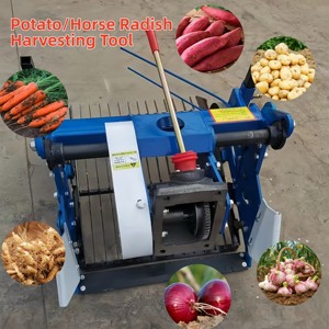 Récolteuse de patates douces à lame avant pour une récolte rapide et manuelle des cultures étalées à plat sur le champ - Product Image 5