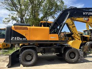 Excavadora de Ruedas Usada Hyundai R210 210W-9T en Venta, Excavadora de Ruedas Usada Original Hyundai 220LC, Equipo Pesado - Product Image 6