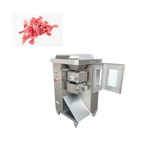 Machine à trancher et à déchiqueter la viande fraîche électrique à double lame en acier inoxydable, état neuf - Product Image 2