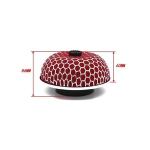 High Flow Mushroom Head Car Air Filter 63 76 89 100 Caliber For Retrofit Upgrade Red Green Yellow Black Iron <b>Material</b> - Product Image 2