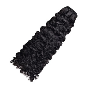 Extensions de cheveux vierges bouclés birmans vietnamiens de 12'' à 30'', noir naturel, cheveux humains de haute qualité, vente en gros, double trame à la machine - Product Image 5