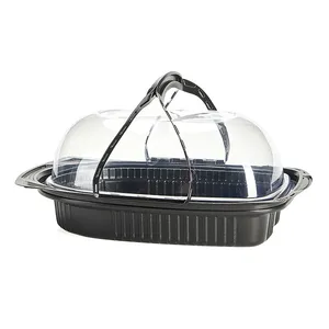 Nhựa dùng một lần trống cho gà nướng vịt muối nướng toàn bộ khuỷu tay Gà cấp thực phẩm đặc biệt bao bì Hộp Ăn Trưa thực phẩm trống - Product Image 6