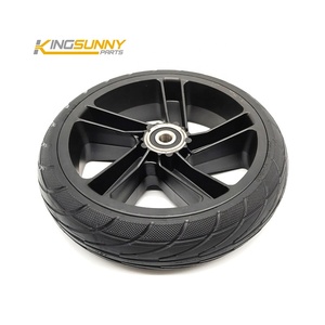 Moyeu de roue arrière 200*50 avec <span class=keywords><strong>pneu</strong></span> <span class=keywords><strong>plein</strong></span> pour Nine Bo ES2 ES4 <span class=keywords><strong>Trottinette</strong></span> <span class=keywords><strong>électrique</strong></span> Pièces de rechange Réparation Moyeu de roue - Product Image 1