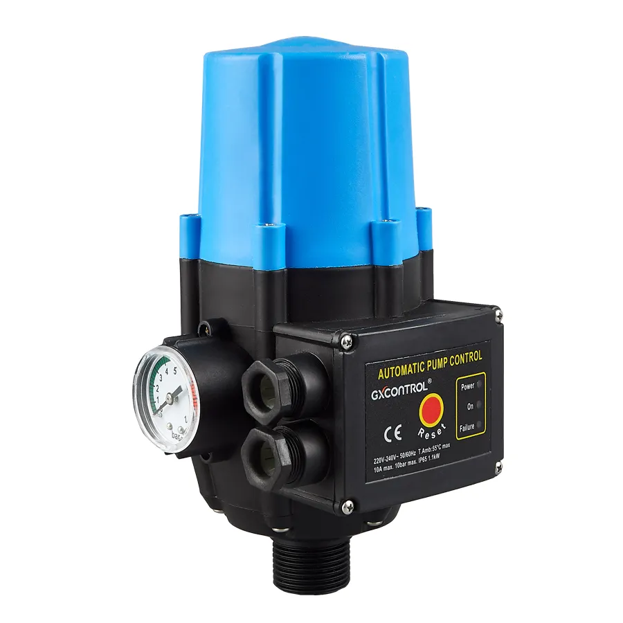 50/60Hz Druckpumpe steuerung Einstellung Euro elektrischer manueller Neustart automatische Pumpens teuerung für Wasserpumpe