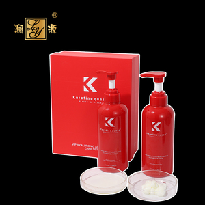 OEM Acide Hyaluronique Shampooing et Après-Shampooing Ensemble Produits de Soins Capillaires pour Cheveux Bouclés Défrisant Chimique Neutralisant - Product Image 1