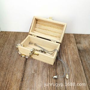 Boîte de rangement en bois rectangulaire, longueur 15 cm, épaisseur 0,8 cm, personnalisable pour bijoux, bonbons, produits de santé - Product Image 3