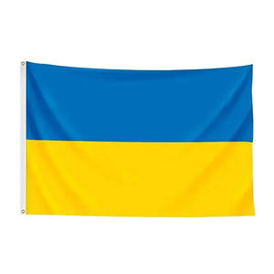 Drapeaux ukrainiens de haute qualité, taille personnalisée, pour événements sportifs, intérieur et extérieur - Product Image 5