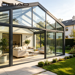 Villa moderne préfabriquée avec solarium et <span class=keywords><strong>jardin</strong></span> d'hiver, double vitrage, insonorisée, étanche, personnalisation complète disponible, entrepôt - Product Image 1