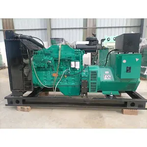 275 KVA im lặng loại máy phát điện diesel thiết lập Cummins Máy phát điện với điện thống đốc 3 giai đoạn phát điện mở loại