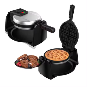 Aifa girevole <span class=keywords><strong>Waffle</strong></span> Belgian Non aderente piastre di controllo della temperatura cuoce fino a 4 cialde - Product Image 2