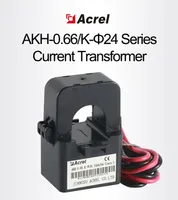 Acrel-Transformador de corriente de núcleo dividido de tamaño pequeño, fácil instalación, tipo abierto, CT, para medición de corriente de cable, de tamaño pequeño, 1/2/2