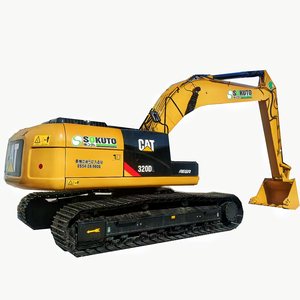 Excavadora de orugas usada Caterpillar serie 320DL (modelos 320B, 320BL, 320C, 320D, 320DL) de marca original, modelo 2016, con cucharón de 1.2m y bomba principal. - Product Image 1