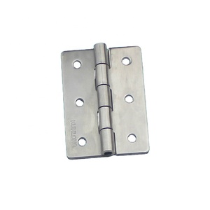 مفصلات مسطحة عالية الجودة من الفولاذ المقاوم للصدأ مناسبة لخزانات الشاسيه ، KUNLONG - Product Image 1