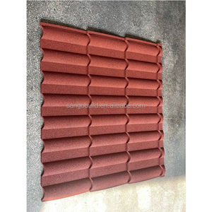 Matériaux de toiture en bois, acier, ciment, tuiles de toiture en métal revêtues de pierre légères, modèles Bond Milano Roman Shingle <span class=keywords><strong>Golan</strong></span> - Product Image 3