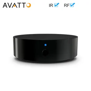 AVATTO RF433 RF315 Wireless Tuya Wifi IR RF Universal Remote Control for Smart Home APP Voice Control
