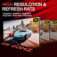 Câble Premium 2.1 en Gros, 8K 120Hz 16K 60Hz DP vers DP Ultra Haute Vitesse, 2M 3M avec Ethernet Pris en Charge