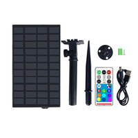 Contrôleur de charge solaire intelligent pour batterie au lithium OEM 3V-24V, panneau solaire en silicium polycristallin IP65 étanche tout noir 17%