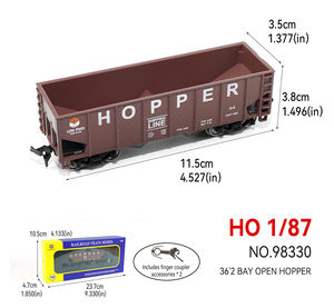 โมเดลรถบรรทุกเครนรถไฟ HO ขนาด 1/87 สำหรับนักสะสมผู้ใหญ่ ใช้ตกแต่งฉากจำลองการจัดวางรางรถไฟ DIY - Product Image 5