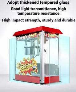 Machine à popcorn à air chaud en acier inoxydable économique, machine à popcorn automatique, cinéma / salle de cinéma - Product Image 5