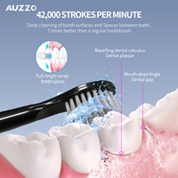 Brosse à dents électrique sonique pour adultes, 3 modes, blanchiment des dents, IPX7, autonomie de 200 jours, best-sellers