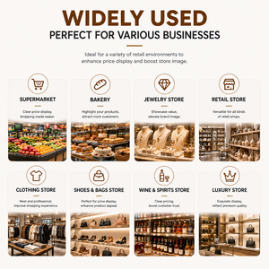 Portaprecios Digital <span class=keywords><strong>de</strong></span> Aleación <span class=keywords><strong>de</strong></span> Aluminio <span class=keywords><strong>de</strong></span> Alta Gama Yinliang para Joyería, Tabaco, Vino, Exhibidores <span class=keywords><strong>de</strong></span> Supermercado - Product Image 4