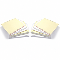Lot de 2000 feuilles de papier autocopiant enduit multi-couches NCR CFB 9,5x11 pouces, formulaires duplicata transparents pour imprimante matricielle