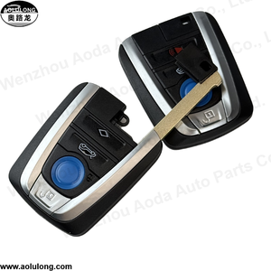 Para BMW, venta al por mayor, 4 botones, carcasa de llave de Control remoto para coche, carcasa de llave de coche inteligente con hoja de llave - Product Image 4