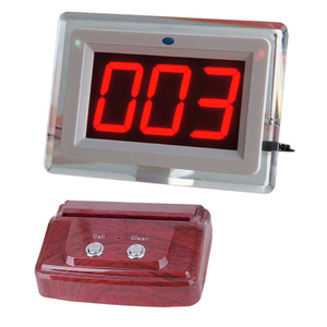 ระบบเพจเจอร์ไร้สายดิจิตอล ZJ46ซิลเวอร์ - Product Image 1