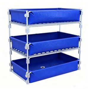 อุปกรณ์เพาะเลี้ยงสัตว์น้ำท่อชุบสังกะสีแบบทนทานระบบการเลี้ยงปลาป้องกันสนิมสำหรับปลาหลากหลายชนิด - Product Image 3