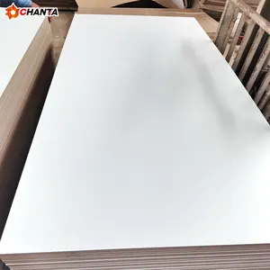 1220x2440mm, 1525x2440mm su geçirmez melamin lamine sunta mdf kurulu dolap ve mobilya için